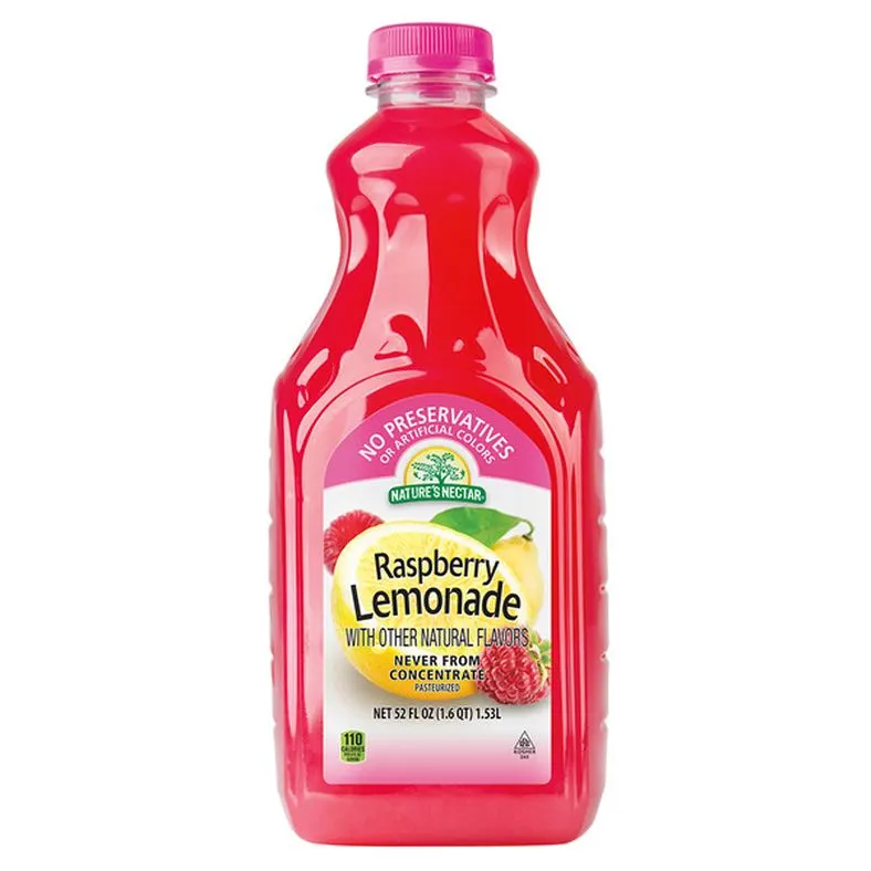 Nature's Nectar Raspberry Lemonade Not From Concentrate