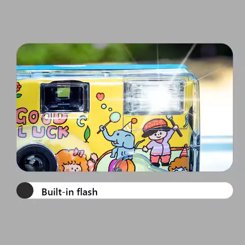 35mm Disposable Film Camera with Flash One Time Camera 400 ISO Disposable Camera for Gathering Wedding Travel