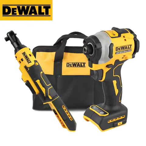 Dewalt 850 Cordless Electric Screwdriver 512 High Torque Electric Impact Wrench Bag Brushless Motor Rechargeable Drill Combo Set