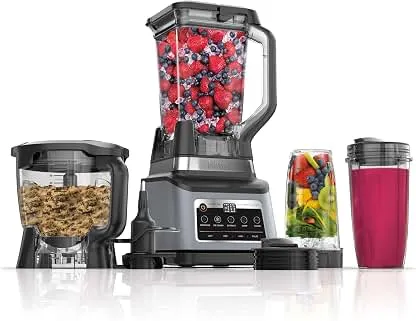 Ninja Professional Plus Kitchen System, 1400WP, Auto-iQ, Gr…