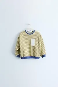 ZARA TIMELESS - STRIPED PRINT SWEATSHIRT