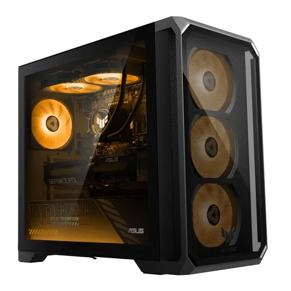 Deal, ASUS TUF T700 (2026) Gaming Desktop PC, Intel Ultra 9 275HX NVIDIA GeForce RTX 5060Ti, 1TB M.2 NVMe PCIe 4 SSD, 16GB DDR5 RAM T700TL-WS965Ti Now $1,299.00 Was $1,599.00
