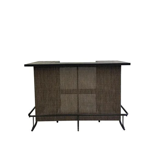 Backyard Creations® Ledgeview Slat Bar Table