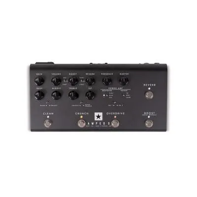 BLACKSTAR DEPT.10 AMPED 3 - 100W 3 CHANNEL AMP PEDAL W/ CAB RIG - REVERB - 3 VOICE GUITAR PEDAL