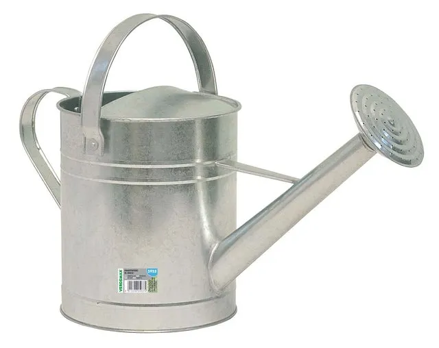 Annaffiatoio Innaffiatoio in zinco grigio / argento 5 L