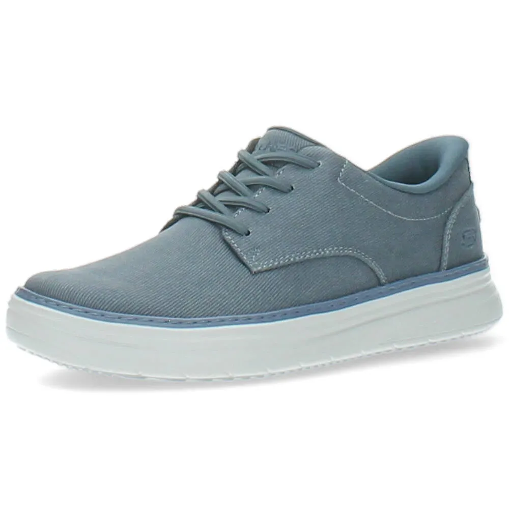 blauwe sneaker