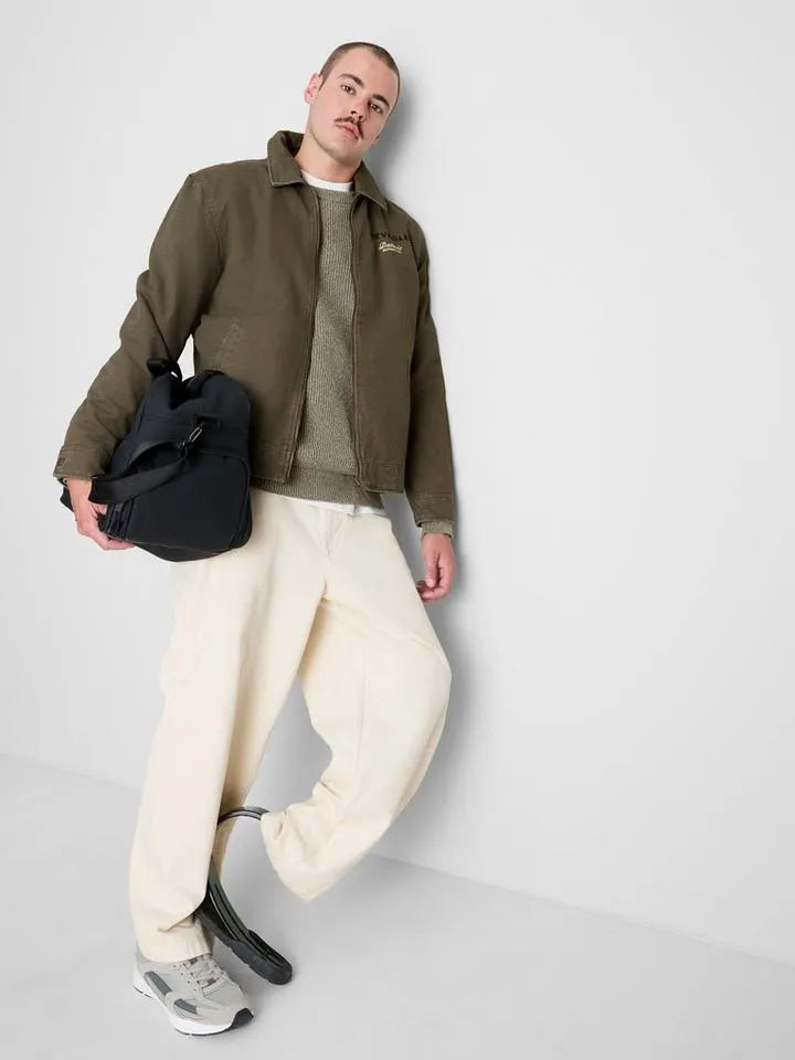 Veste zippée en pur coton Chevrolet