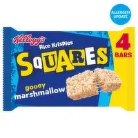 Kellogg's Rice Krispies Marshmallow Squares 4 Pack (28 g) Open Product Description