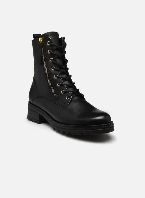 Enkellaarzen en boots 8027.03 dames zwart