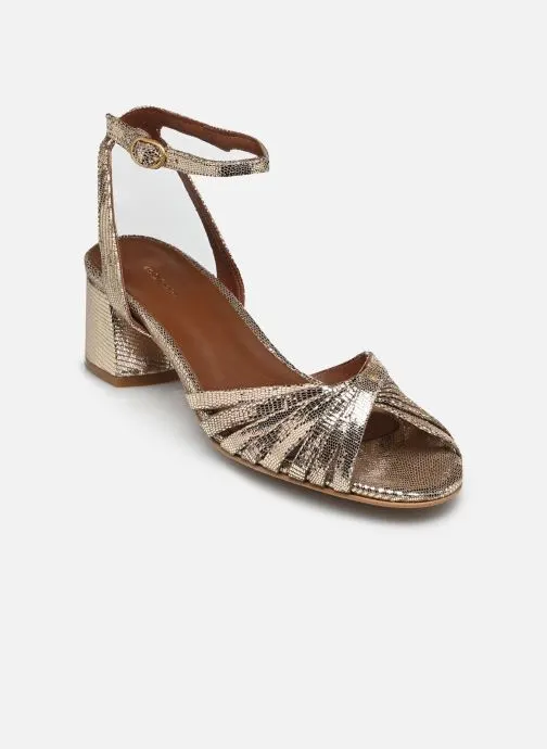 Sandalen Margriet dames goud en brons