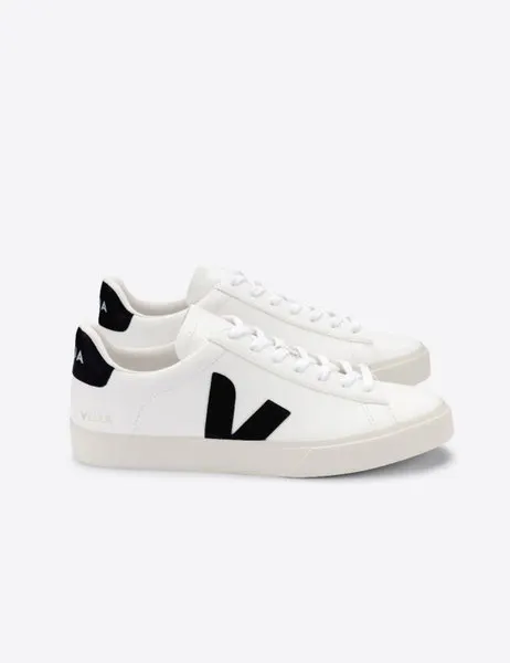 M. Campo ChromeFree Leather Sneaker Extra White Black