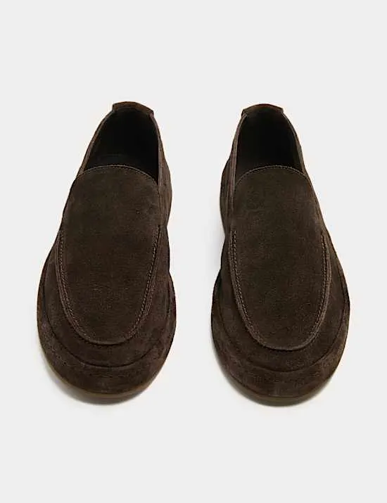 Wildlederslipper