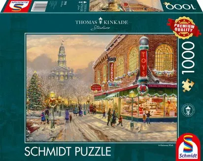 PUZZLE 1000 PIECES -AMBIANCE DE NOEL