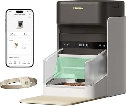 PETLIBRO RFID Automatic Cat Feeder, Collar Tag-Activated…