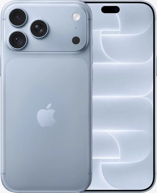Apple iPhone 18 Pro Max smarttelefon 256GB (glacier)