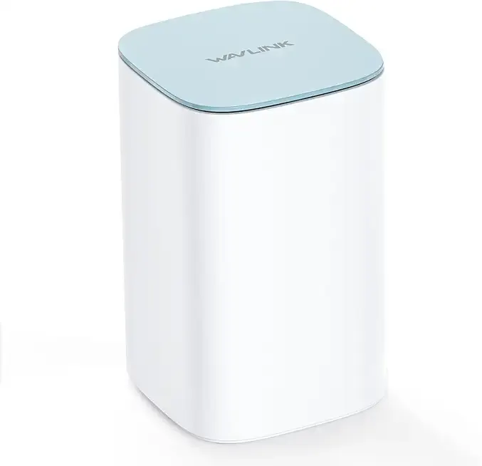 WAVLINK AX3000 WiFi 6 Mesh System 1 Pack - 2026 Latest, Up to 3.0 Gbps Speed & 2,500 Sq. Ft. Coverage, Replaces Wireless Router and WiFi Extender Signal Booster, Support Wired Backhaul, App Control