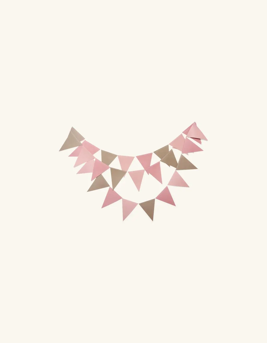 Girlande mit Wimpeln