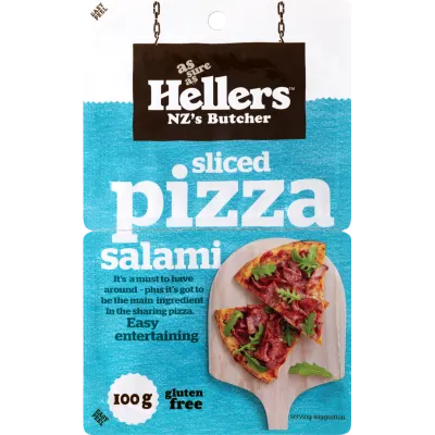 Hellers Ham/Salami 90g/100g