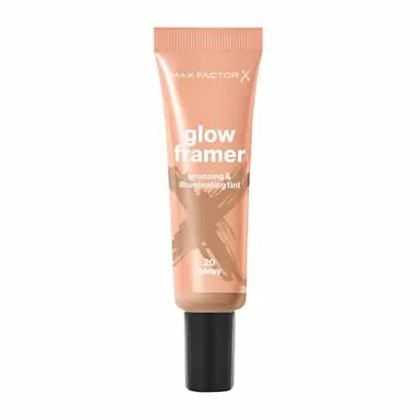 MAX FACTOR ILLUMINANTE&BRONZER GLOW FRAMER HONEY 20