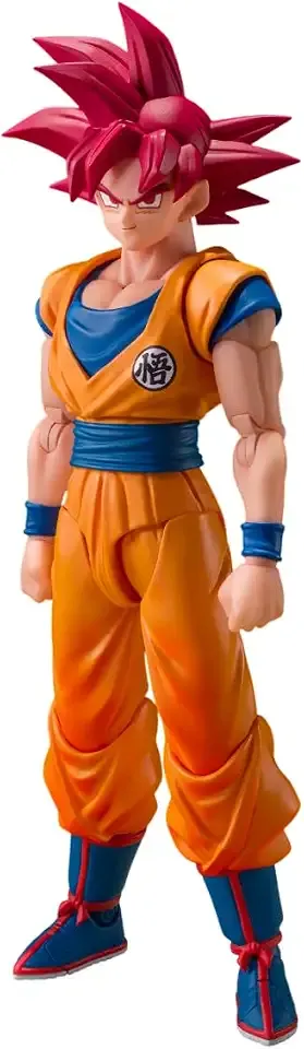 TAMASHII NATIONS - Dragon Ball Super - Super Saiyan God Son Goku (God Aura) S.H.Figuarts Action Figure