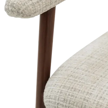 Armstoel RAYA Walnut foil