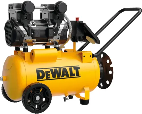 Bezolejový tichý kompresor DeWalt DXCMS2524HE 1800 W, 10 bar, pojízdný