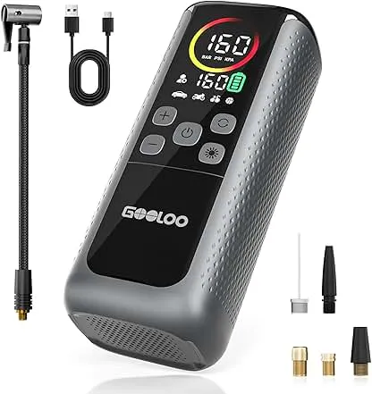 GOOLOO GT160 DUAL Tire Inflator Portable Air Compres…