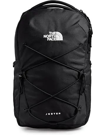 The North Face Women's Jester Everyday Laptop Backpack - Commuter Travel Bag, Laptop Sleeve, Water-Repellent, TNF Black-NPF, One Size
