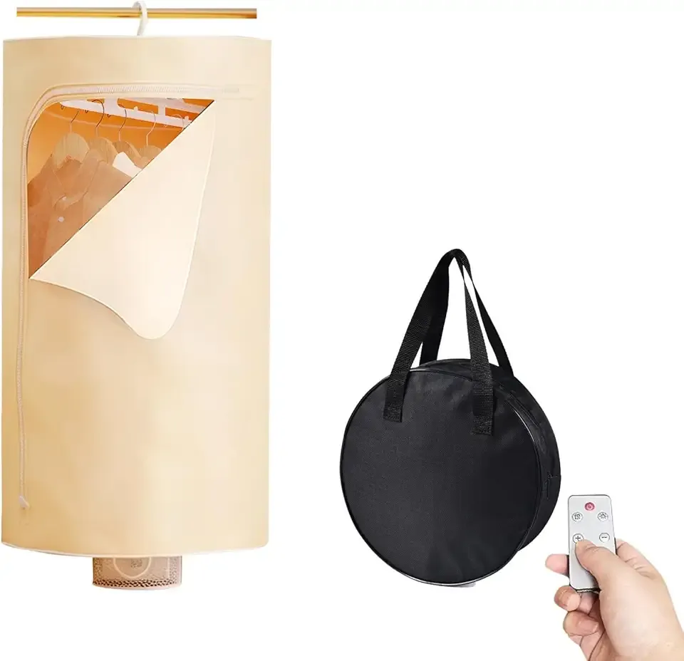 3-in-1 Multifunctional Portable Dryer for laundry Clothes Dryer, Boot Dryer, With Time Setting、Remote Control, Laundry, Apartments, RV, Travel, Low noise、Energy Saving