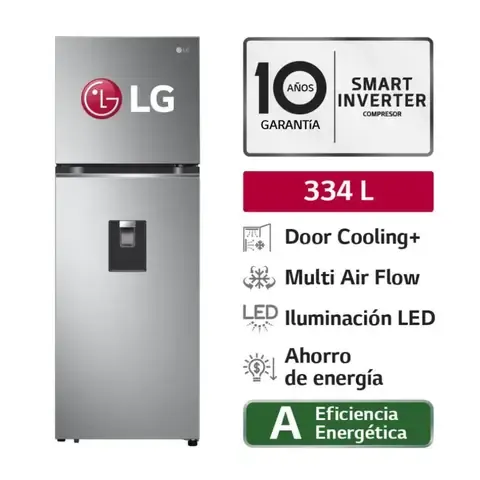 REFRIGERADORA - GT33WPP 334L PLATEADA