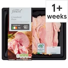 Tesco Finest Crumbed Ham 16 Slices 120G