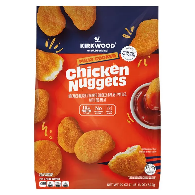 Kirkwood Fully Cooked White Meat Chicken Nuggets