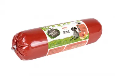 LandPartie Hundewurst mit Rind 800g