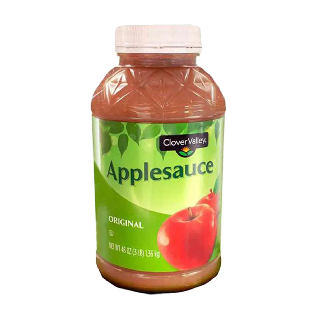 Clover Valley Applesauce, Original - 48 oz