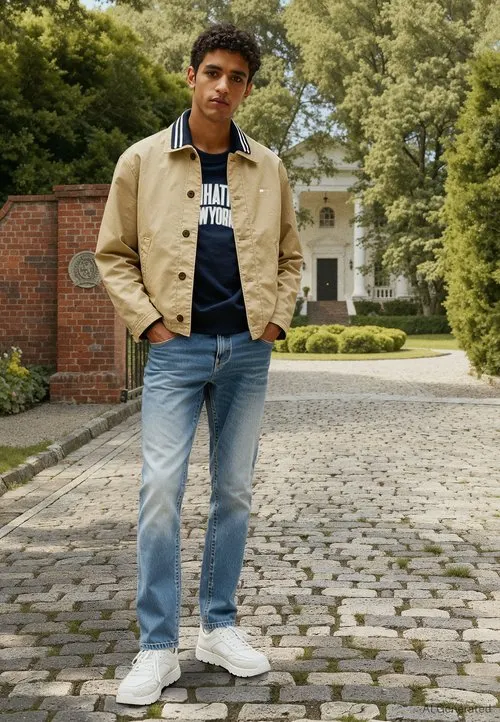 SCANTON - Jeans slim fit - denim