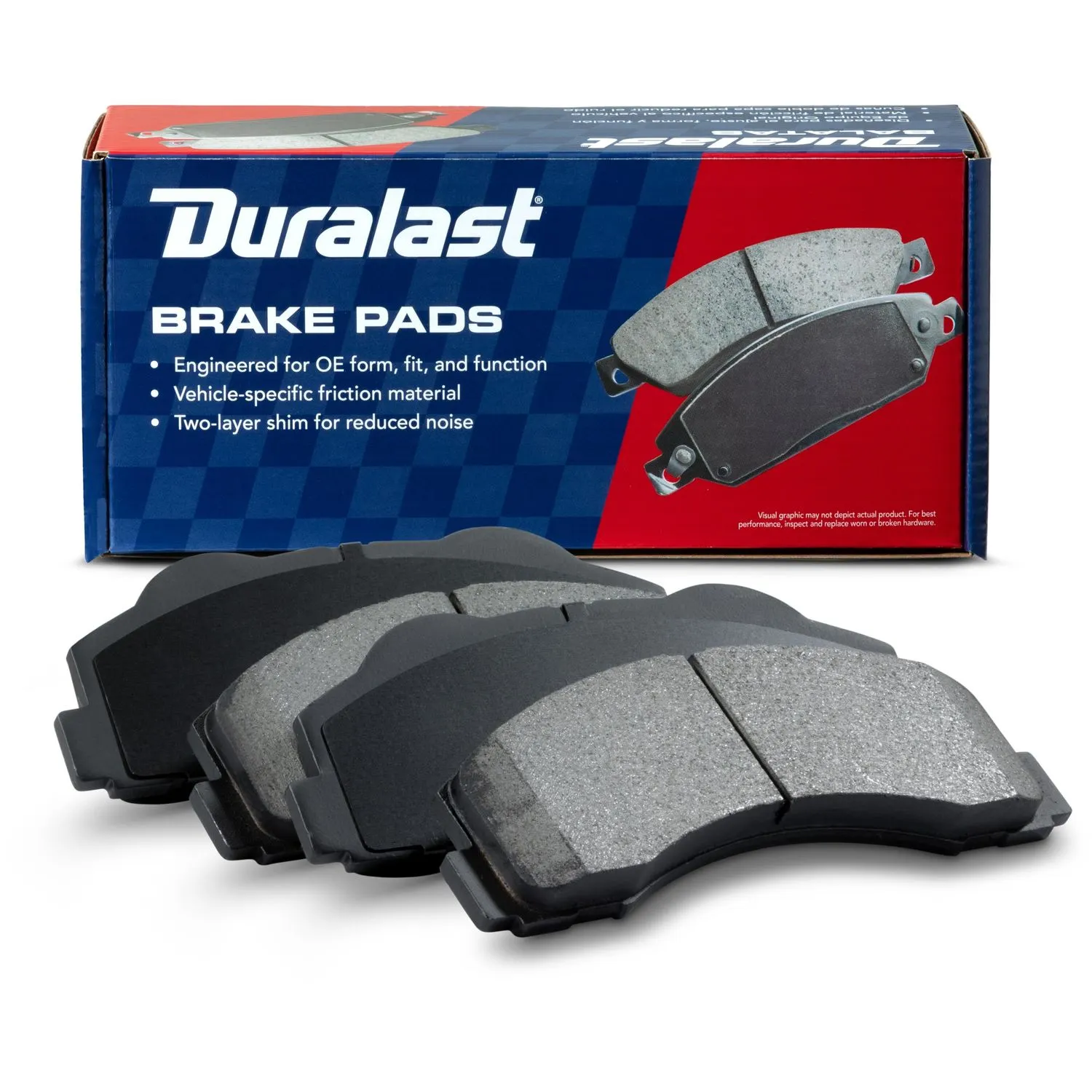 Duralast Ceramic Brake Pads MKD1414
