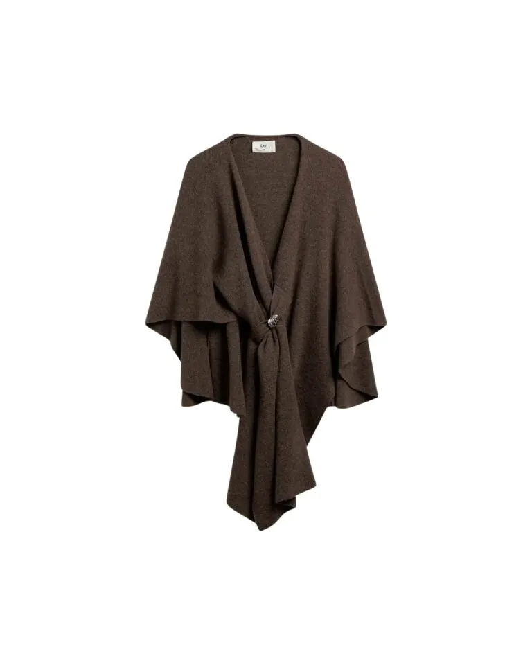 Vail Merino Shawl - Brun