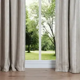 Royal Doulton Kolari Pencil Pleat Curtains Pair