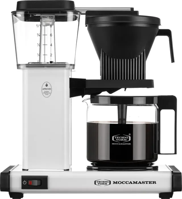Moccamaster One Switch kaffetrakter 53752 (hvit)