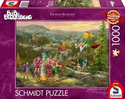 BIBI BLOCKSBERG JUNGHEXENTREFFEN PUZZLE 1000 PIECES