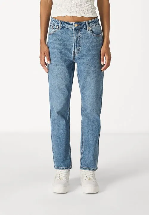 ONLEMILY ANKLE - Jeans straight leg - medium blue denim
