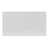 Revestimiento Subway blanco satinado pared interior 31 x 53 cm