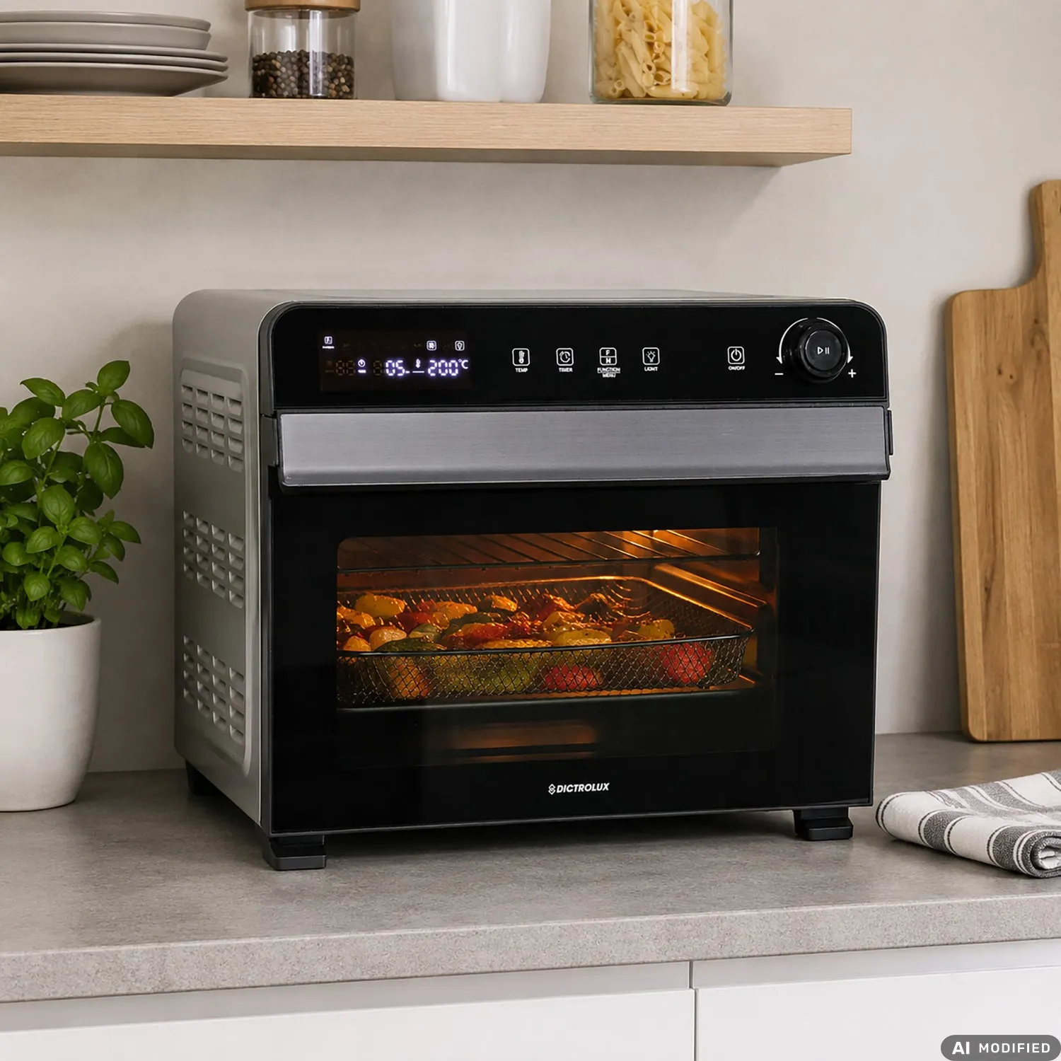 Forno Ventilato Combi Frio 3 in 1 22 Litri 1500 Watt