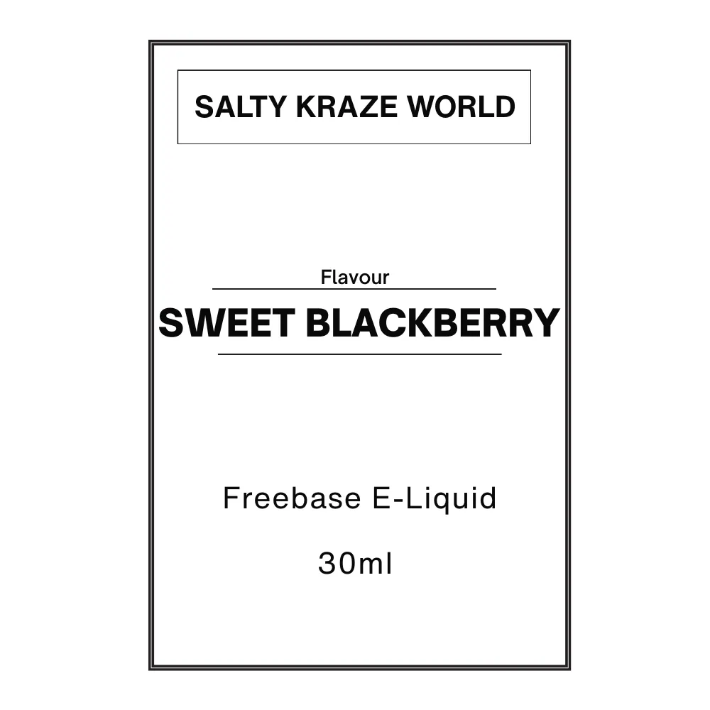 Sweet Blackberry E-liquid