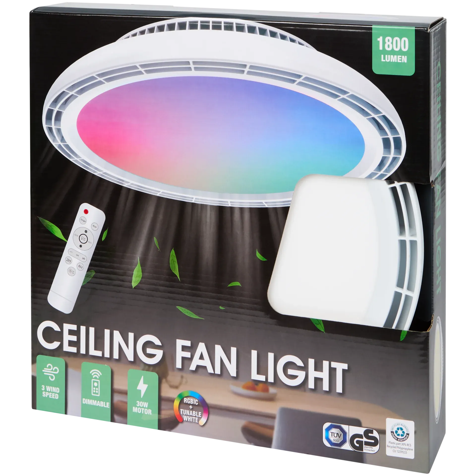 Ventilatore a soffitto con luce LSC