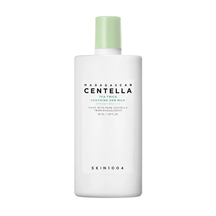 Madagascar Centella Tea Trica Soothing Sun Milk SPF 50+ PA++++