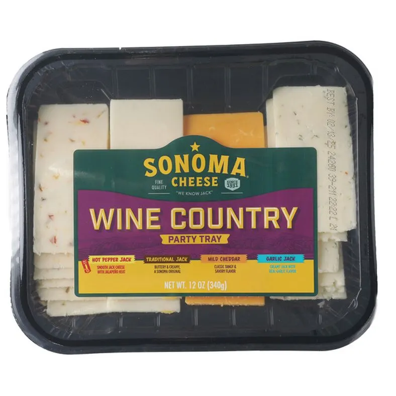 Sonoma Cheese Wine Country Tray
