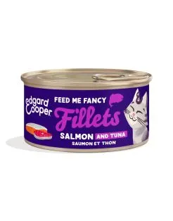 Edgard&Cooper Fillets - Natvoer - 70 g Zalm&Tonijn