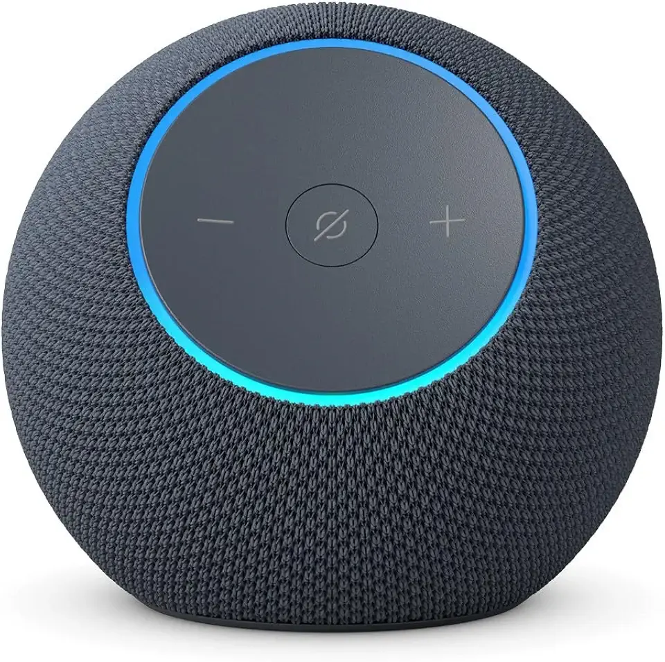 Amazon Echo Dot Max (newest model), Alexa speaker with room-filling sound and nearly 3x bass, Great for living rooms and medium-sized spaces, Designed for Alexa+, Graphite