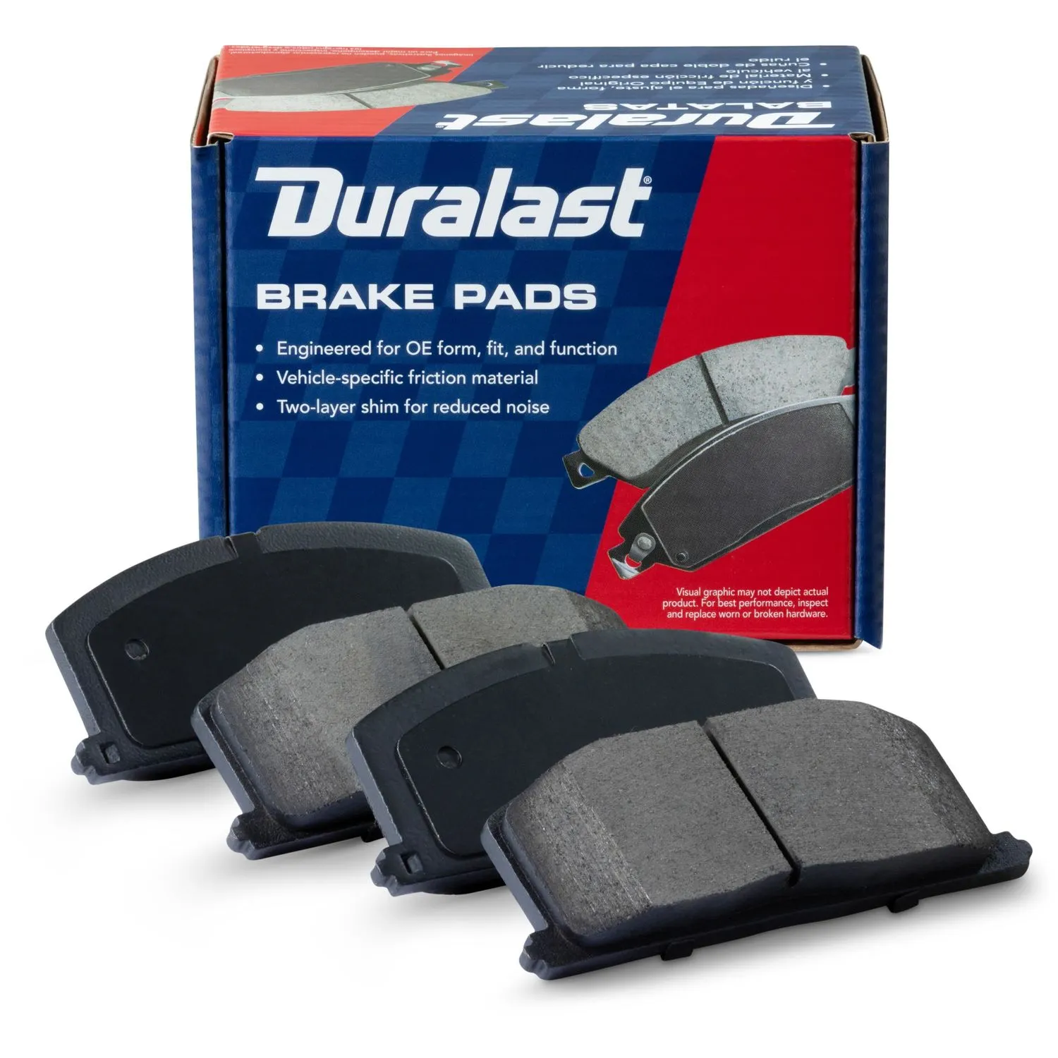 Balatas Ceramicas Duralast MKD242